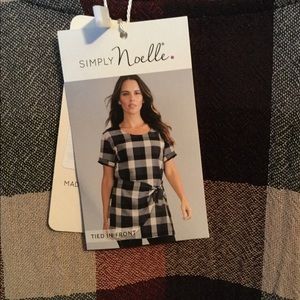 Plaid tunic